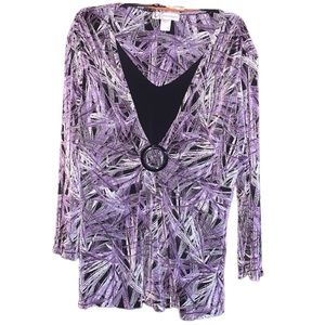 3/10 DRESS-BARN blouse